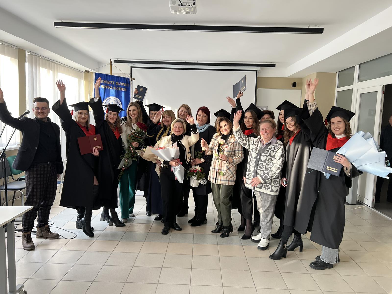 Щиро вітаємо наших дипломованих магістрів!